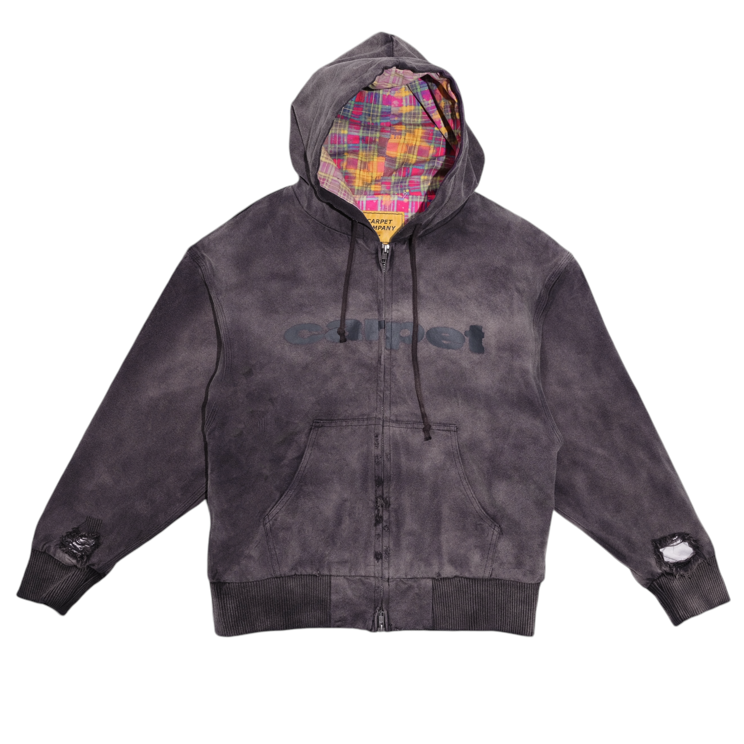 激レア carpet company zipup denim jacket Denim+Jacket+Black+1.png?
